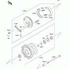 KX60 (KX60-B10) Переднее колесо