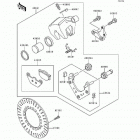Vulcan 1500 Classic (VN1500-E1) Задний тормоз