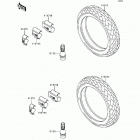 Ninja 500 (EX500-D1) Покрышки