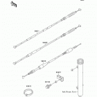 KX60 (KX60-B10) Тросы управления