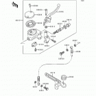Vulcan 1500 Classic (VN1500-E1) Главный тормозной цилиндр,передний