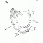 Ninja 500 (EX500-D1) Рама ,крепежные детали