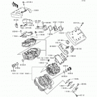 Vulcan 1500 Classic (VN1500-E1) Крышка головки цилиндров