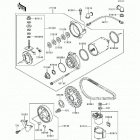 Ninja 500 (EX500-D1) Стартер