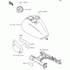 Vulcan 1500 Classic (VN1500-E1) Наклейки предупреждения