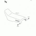 KX500 (KX500-E9) Сидение