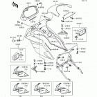 Ninja 500R (EX500-D3) Cowling(ex500-d3 / d4)