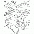 KX500 (KX500-E9) Крышки двигателя