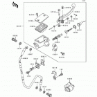 KX500 (KX500-E9) Главный тормозной цилиндр,передний