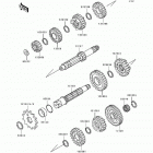 KX500 (KX500-E9) Трансмиссия