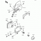 KLR250 (KL250-D13) Фара