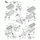Eliminator 600 (ZL600-B2) Подножки