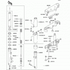 Vulcan 1500 Classic (VN1500-D2) Передняя вилка