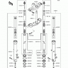 Ninja ZX-6 (ZX600-E4) Front fork(zx600-e4 / e5)