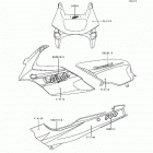 Ninja 500R (EX500-D3) Decals(violet)(ex500-d3)