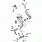 Vulcan 1500 L (VN1500-C3) Педаль тормоза