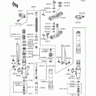 KX500 (KX500-E8) Front fork(kx500-e8)