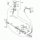 Vulcan 88 (VN1500-A7) Задний торм цилиндр
