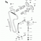 Ninja 250R (EX250-F7) Распред вал