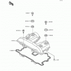 KLR250 (KL250-D13) Крышка головки цилиндров