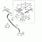 KLR650 (KL650-A8) Главный тормозной цилиндр,передний