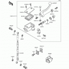 KX100 (KX100-B5) Front master cylinder(kx100-b5 / b6)