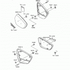 Vulcan 88 (VN1500-A7) Боковые обтекатели