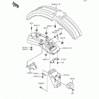 KLR250 (KL250-D13) Крылья