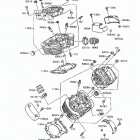Vulcan 88 (VN1500-A7) Головка цилиндра