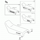 KX500 (KX500-E5) Сидение