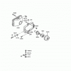 KLR650 (KL650-A8) Фара