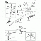 KLR250 (KL250-D13) Руль