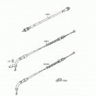 Vulcan 88 (VN1500-A7) Тросы управления