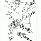 Vulcan 88 (VN1500-A7) Передняя коническая зубчатая передача