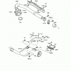 KLR650 (KL650-A8) Глушитель
