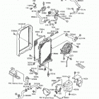 Vulcan 88 (VN1500-A7) Радиатор