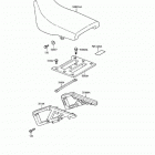 KLR650 (KL650-A8) Сидение
