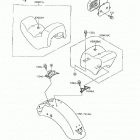 Vulcan 88 (VN1500-A7) Сидение