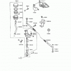 KLR650 (KL650-A8) Задний торм цилиндр