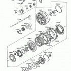 Vulcan 88 (VN1500-A7) Сцепление