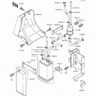 KLX650 (KLX650-C2) Испарительная система топлива