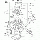 KLX650 (KLX650-C2) Головка цилиндра