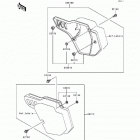 KX500 (KX500-E5) Боковые обтекатели