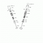 KLR650 (KL650-A8) Клапана