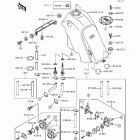 KLX650 (KLX650-C2) Топливный бак