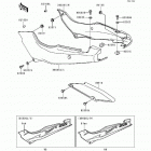 Ninja 500 (EX500-D2) Side covers / chain cover(ex500-d2)