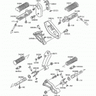 Vulcan 88 (VN1500-A7) Подножки