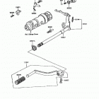 KE100 (KE100-B13) Механизм переключения передач