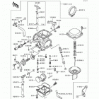 KLX650 (KLX650-C2) Карбюратор