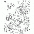 KLX650 (KLX650-C2) Крышки двигателя